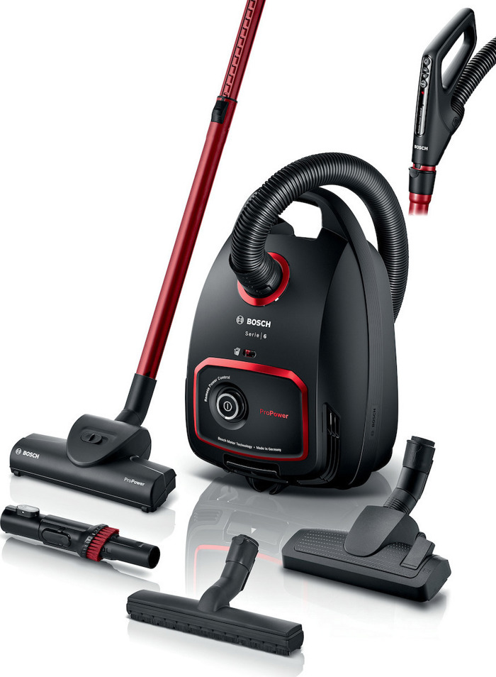 Skoupa Ilektriki Bosch Serie 6 ProPower BGL6POW1 Mavro